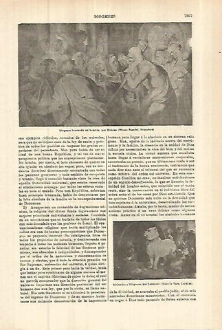 LAMINA ESPASA 27872: Diogenes buscando un hombre por Rubens