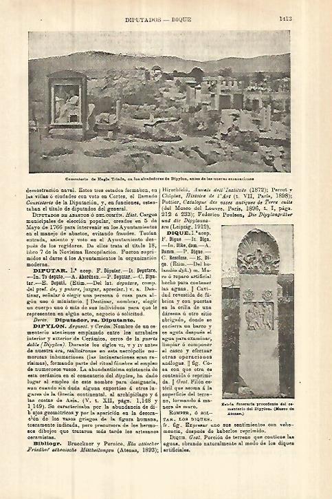 LAMINA ESPASA 27878: Cementerio de Hagia Triada