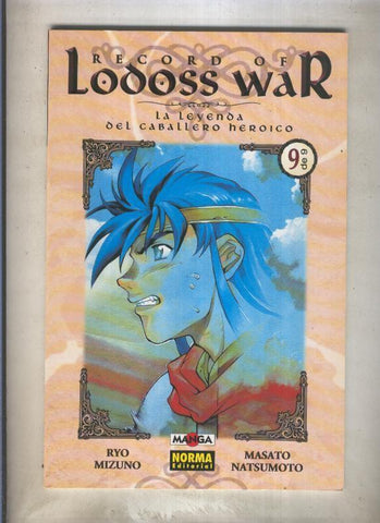 Record Of Lodoss War numero 09 (numerado 1 en interior cubierta)