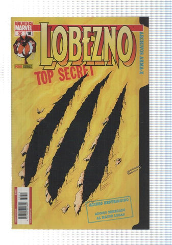 Panini: Lobezno Classic num 18, vol. 1 - Sueños de Sangre: fase dos. Portafolios de Cubiertas USA. Bibloteca Marvel