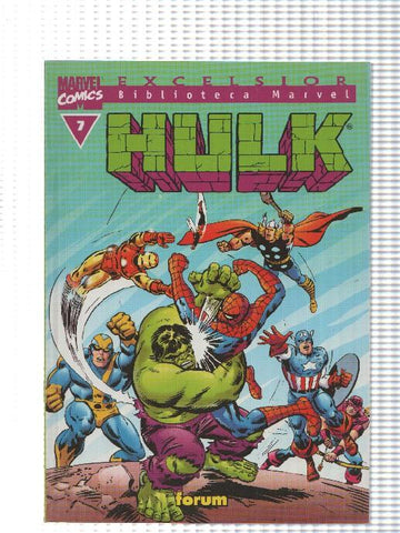 Planeta: Biblioteca Marvel Hulk num 7. Excelsior - Moran en las profundidades