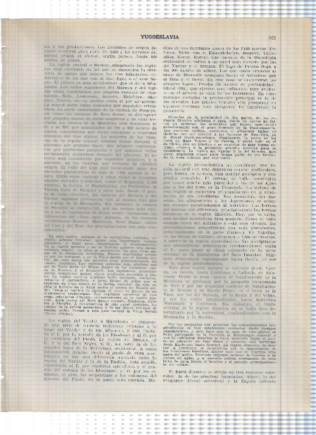 Lamina/sheet/feuille numerada 521/522: Yugoslavia: El Nichava a su paso por Nich