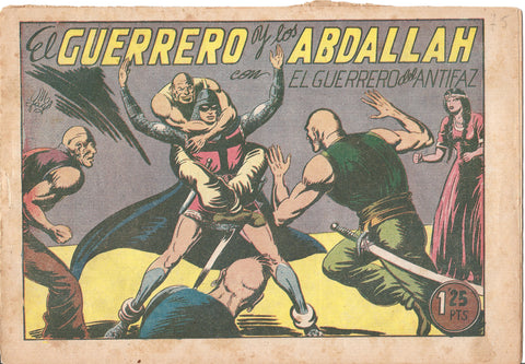 Original: El Guerrero del Antifaz numero 116: El guerrero y los Abdallah