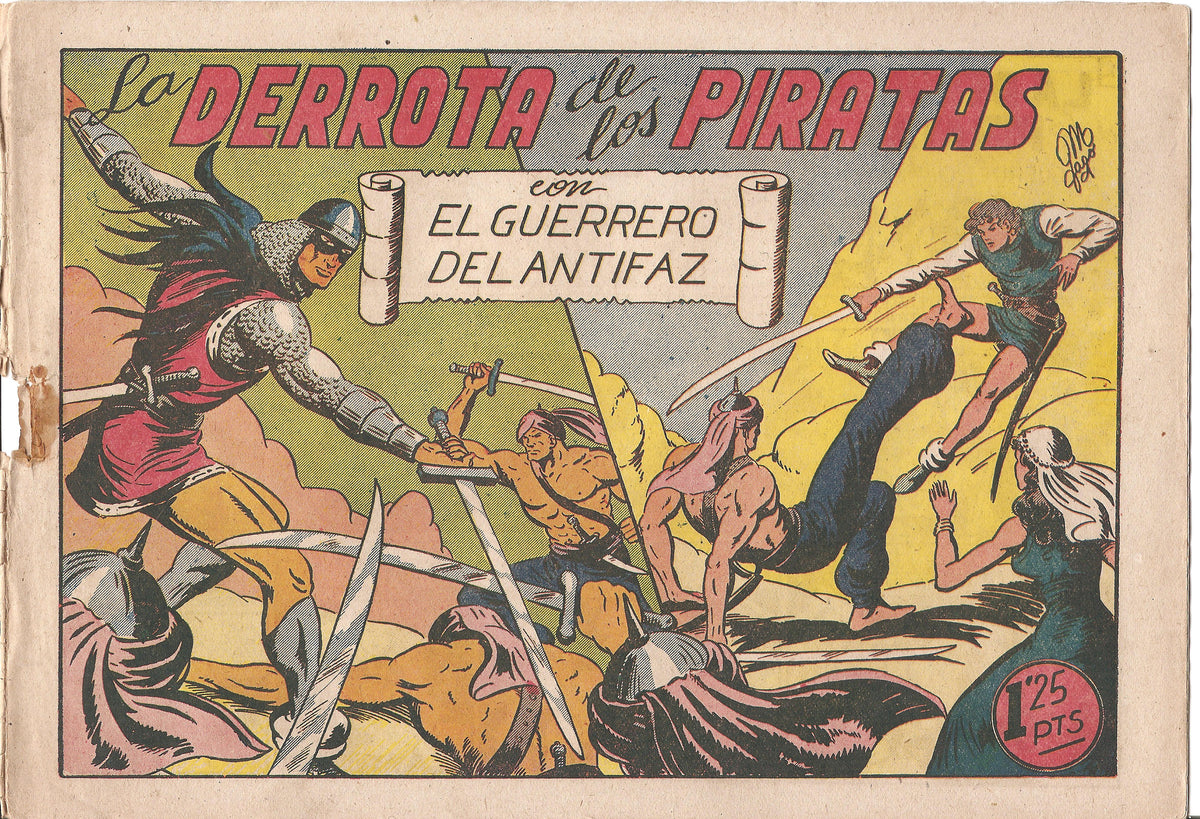 Original: El Guerrero del Antifaz numero 085: La derrota de los piratas