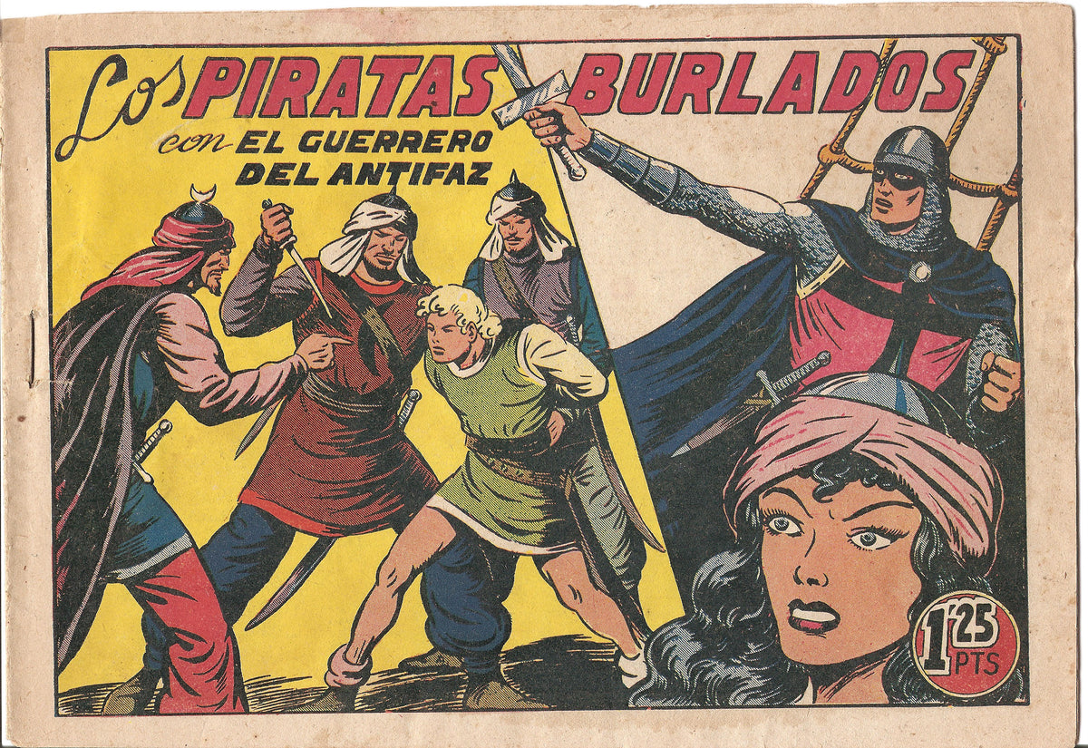 Original: El Guerrero del Antifaz numero 113: Los piratas burlados