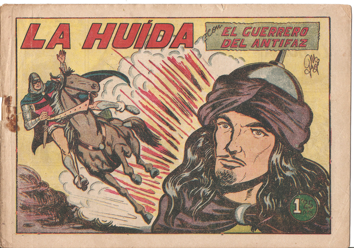 Original: El Guerrero del Antifaz numero 167: La huida