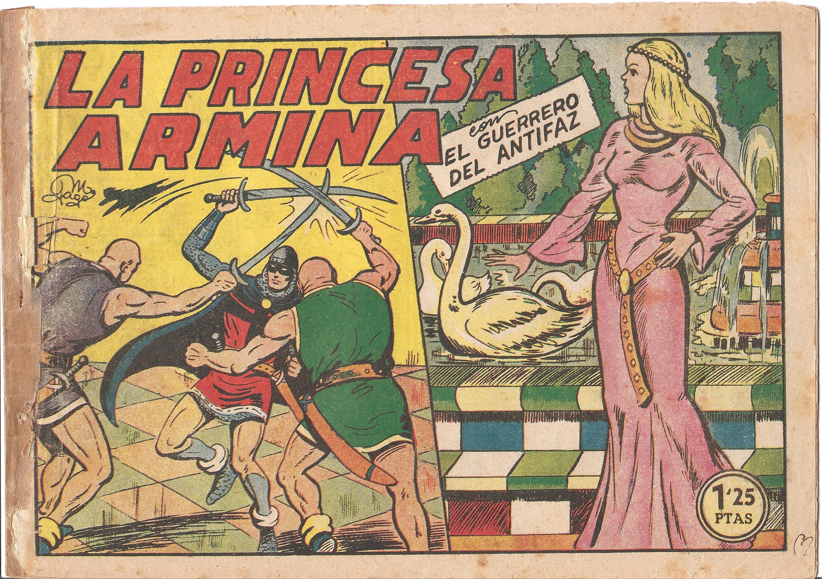 Original: El Guerrero del Antifaz numero 175: La princesa Armina