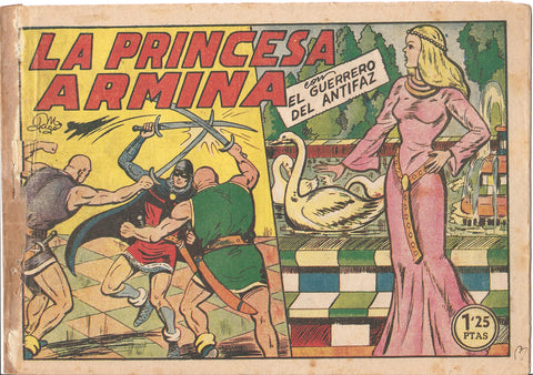 Original: El Guerrero del Antifaz numero 175: La princesa Armina