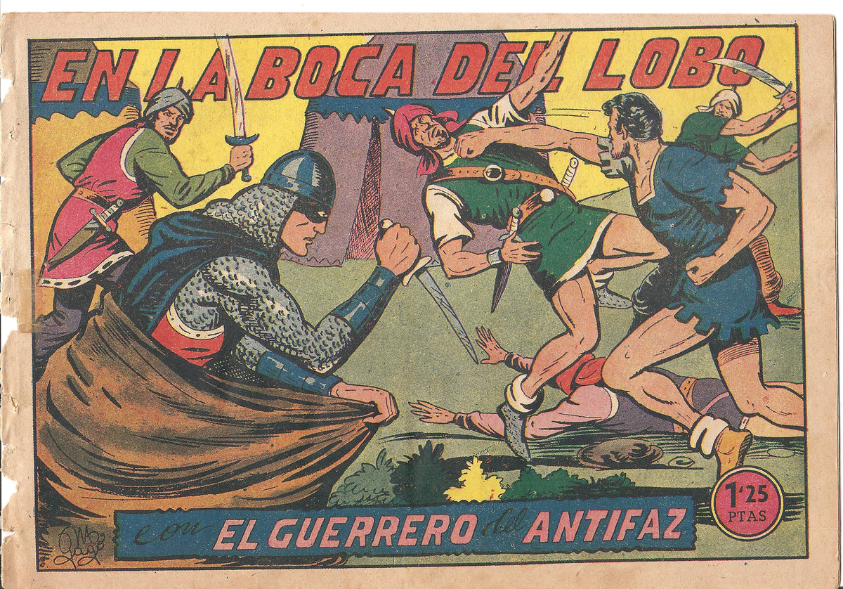 Original: El Guerrero del Antifaz numero 171: En la boca del lobo