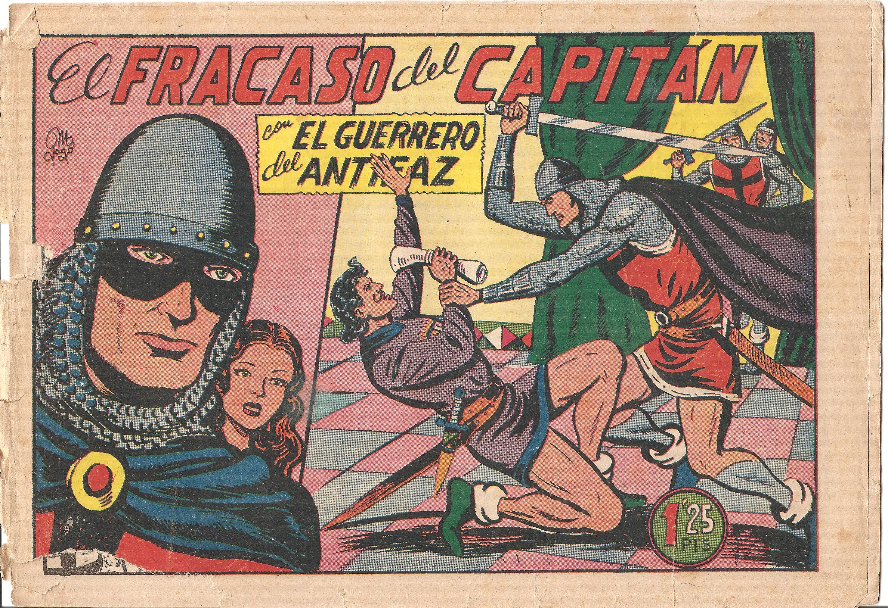 Original: El Guerrero del Antifaz numero 170: El fracaso del Capitan