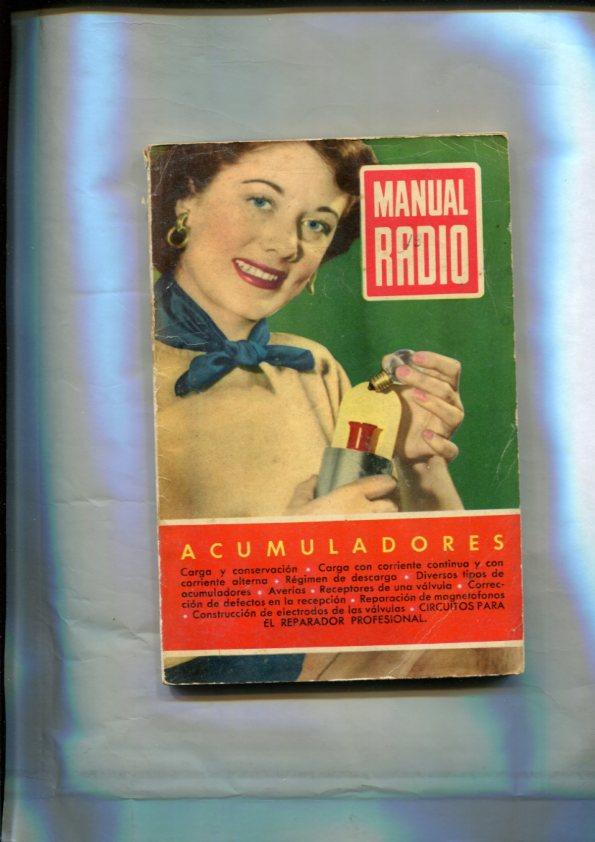 Coleccion Tecnica al dia numero 13: Manual de radio: Acumuladores