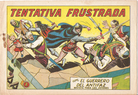 Original: El Guerrero del Antifaz numero 529: Tentativa frustrada