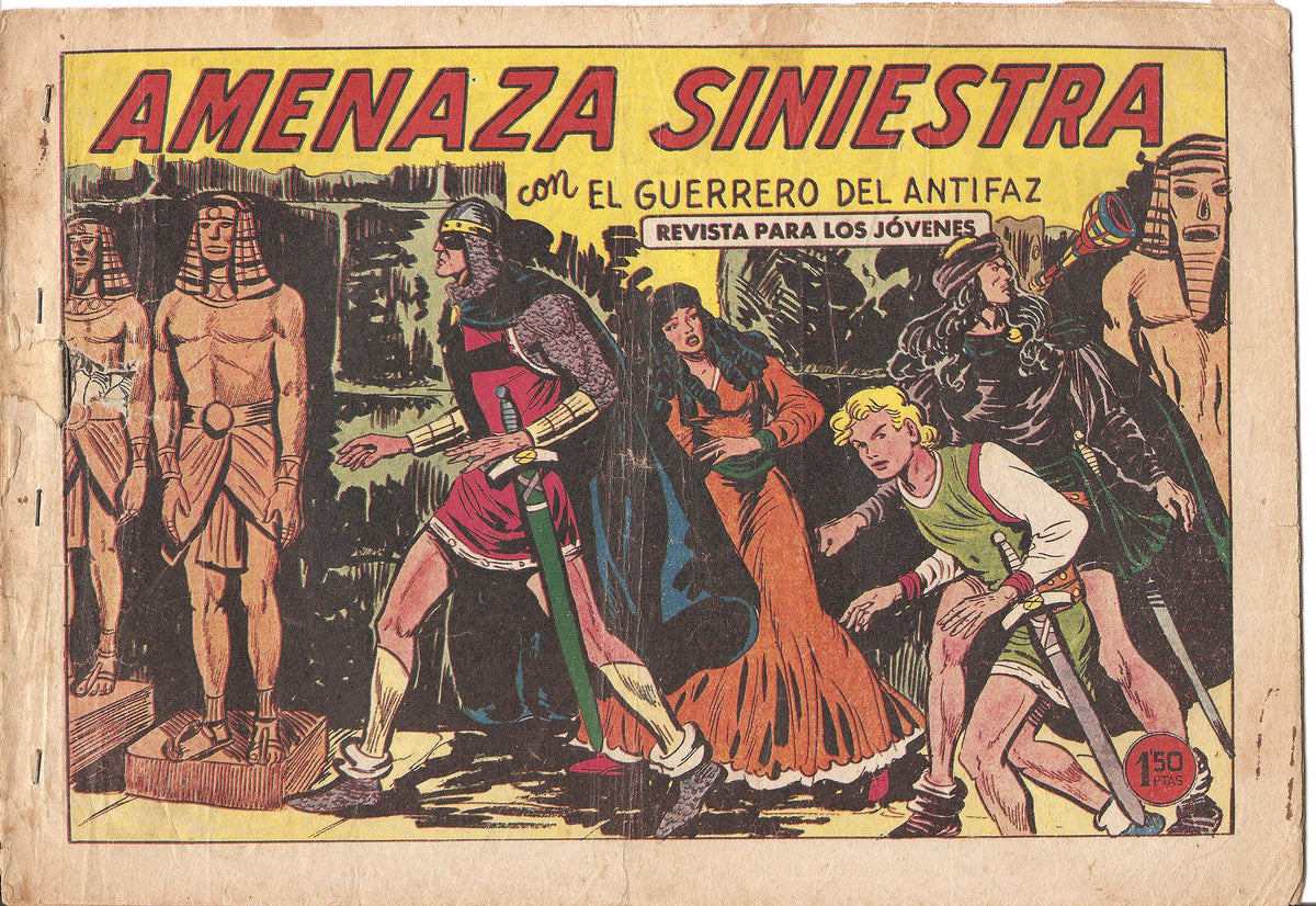 Original: El Guerrero del Antifaz numero 361: Amenaza siniestra