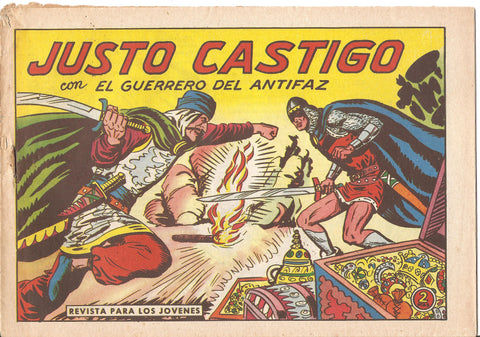 Original: El Guerrero del Antifaz numero 565: Justo castigo