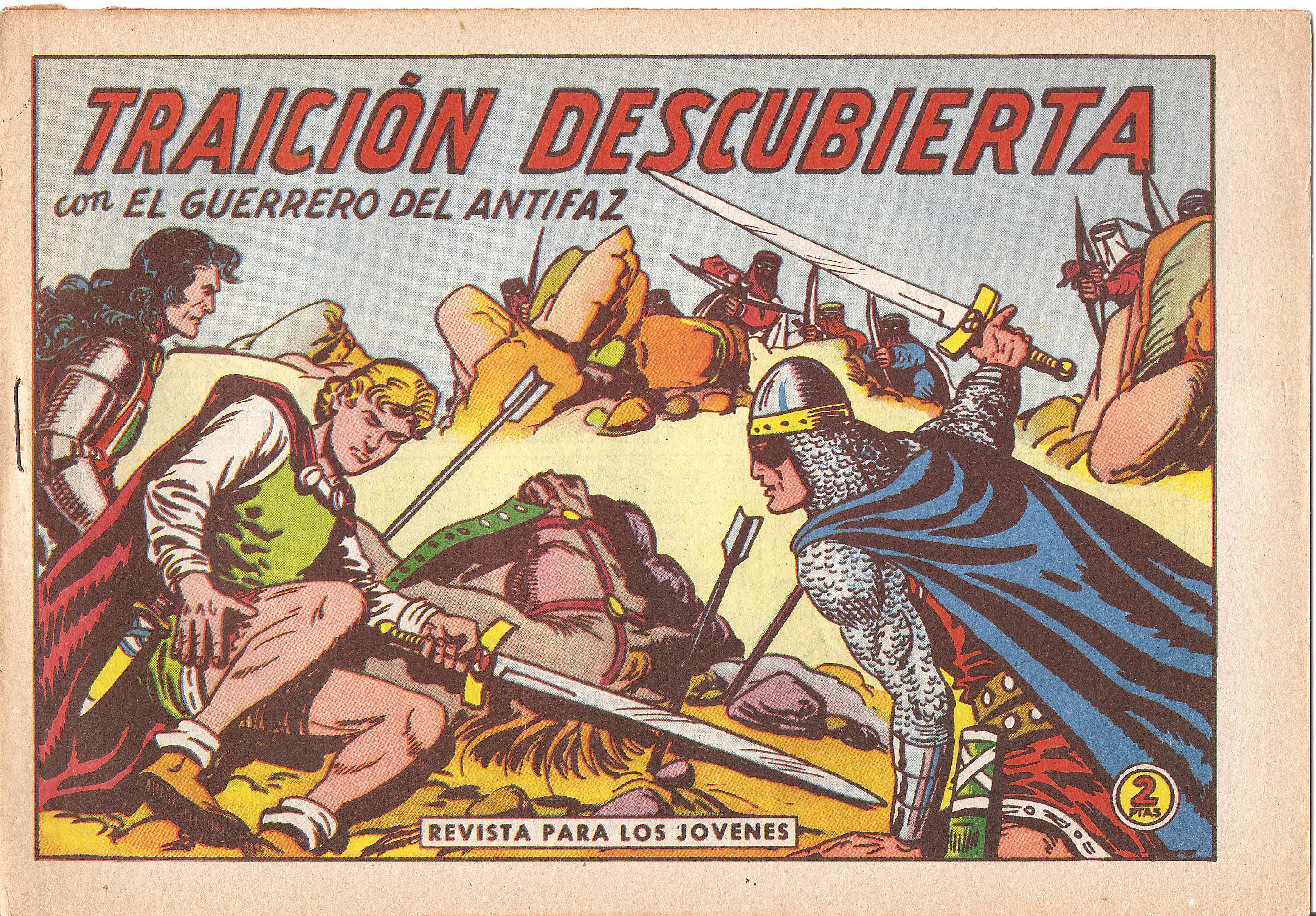 Original: El Guerrero del Antifaz numero 564: Traicion descubierta