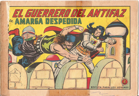 Original: El Guerrero del Antifaz numero 639: Amarga despedida