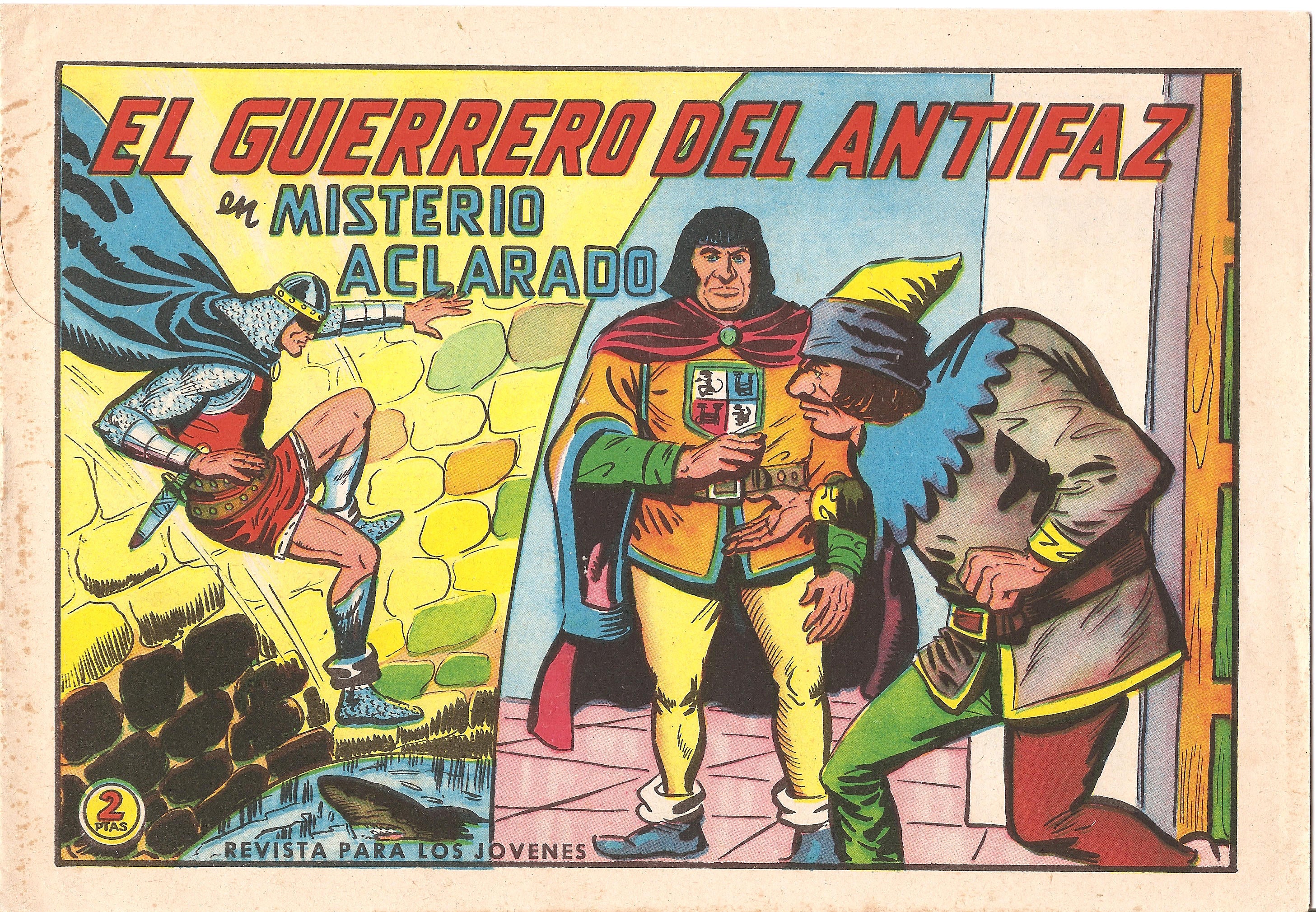 Original: El Guerrero del Antifaz numero 646: Misterio aclarado