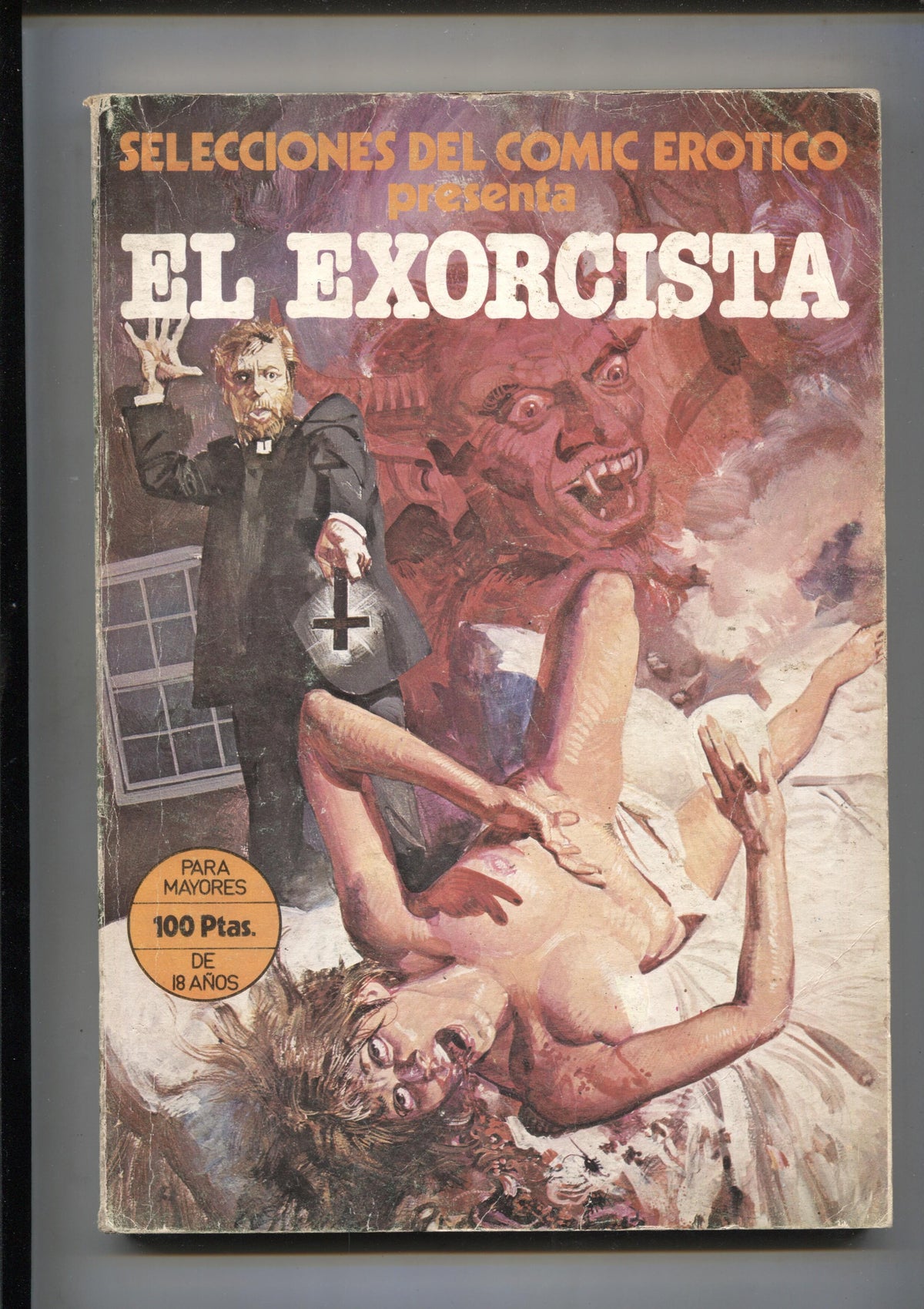 Selecciones del comic erotico: El exorcista (numerado 2 en interior)
