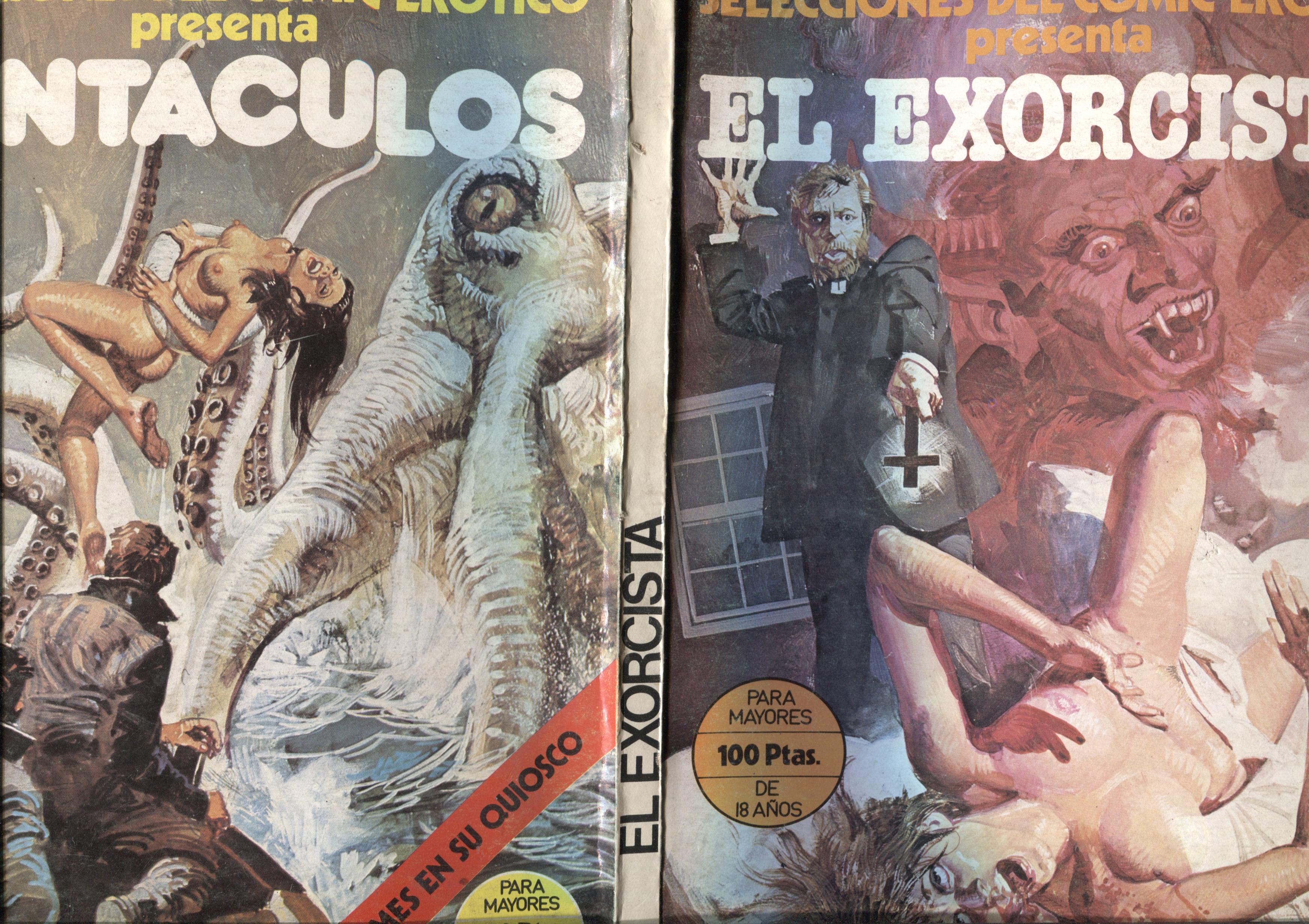 Selecciones del comic erotico: El exorcista (numerado 3 en interior)
