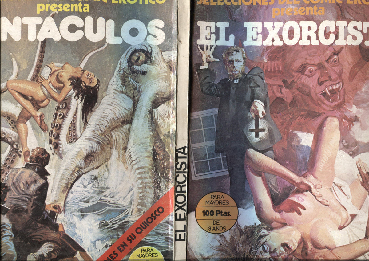 Selecciones del comic erotico: El exorcista (numerado 3 en interior)