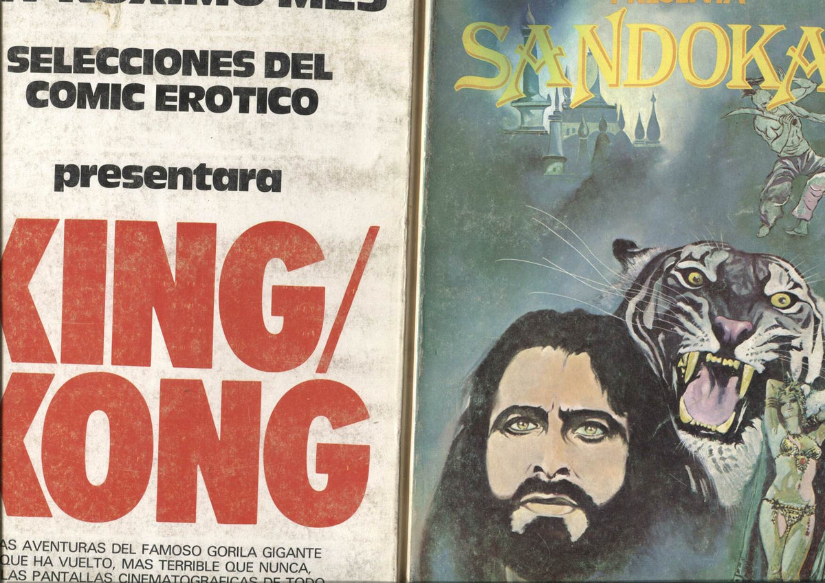 Selecciones del comic erotico: Sandokan (numerado 3 en interior)