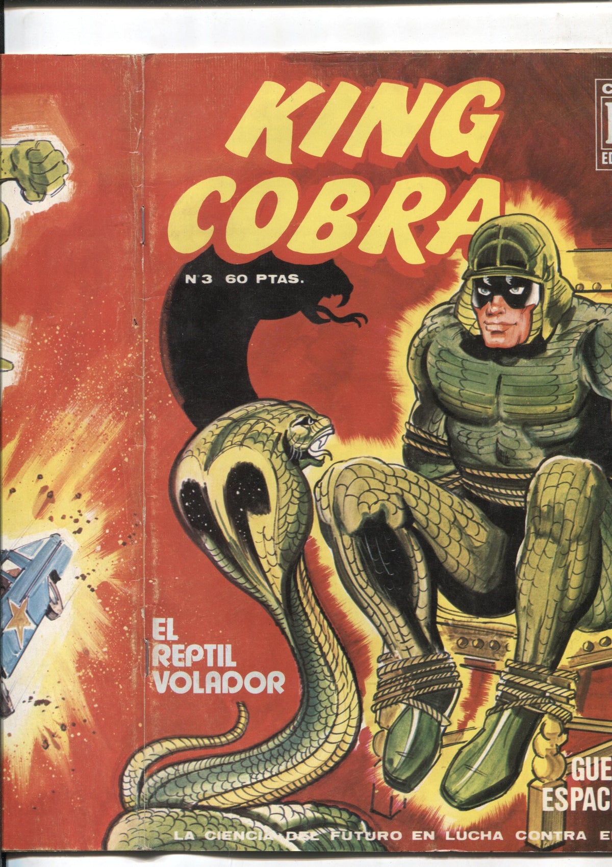 King Cobra numero 3: El reptil volador