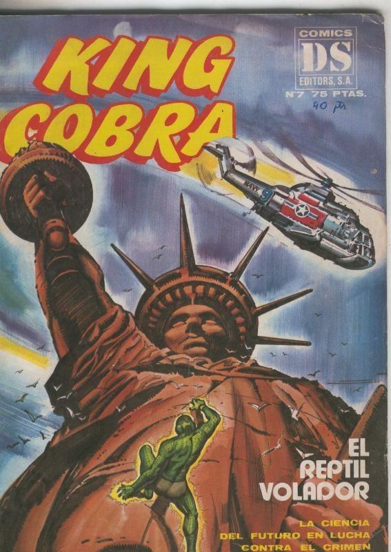 King Cobra numero 7: el reptil volador