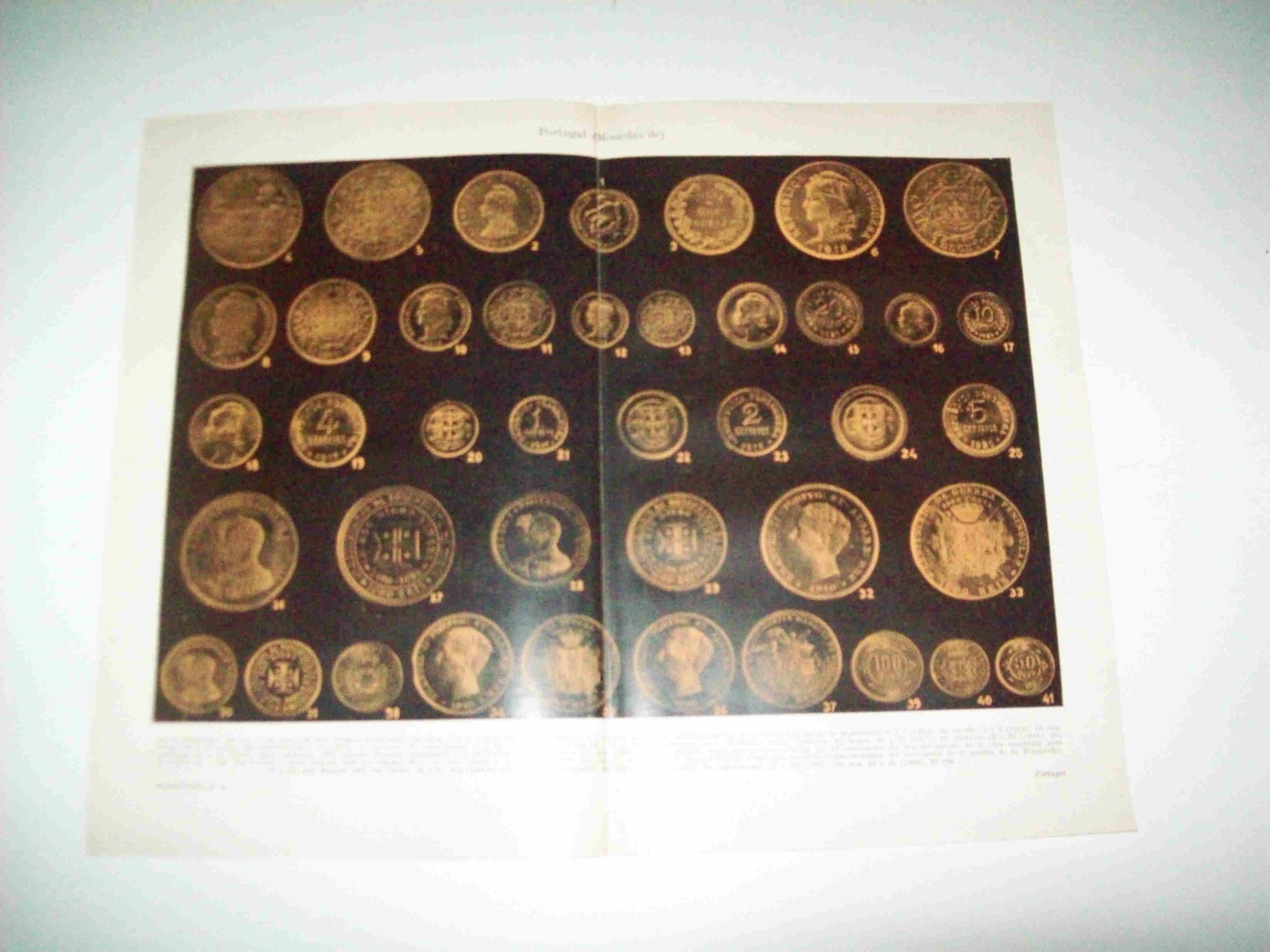 LAMINA ESPASA 15321: Monedas de Portugal