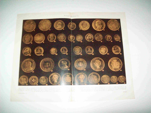 LAMINA ESPASA 15321: Monedas de Portugal
