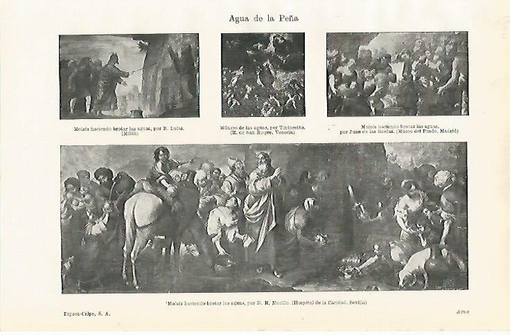 LAMINA ESPASA 15411: Obras de Tintoretto Murillo y Luini