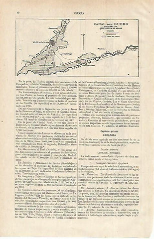 LAMINA ESPASA 15535: Canales del Duero