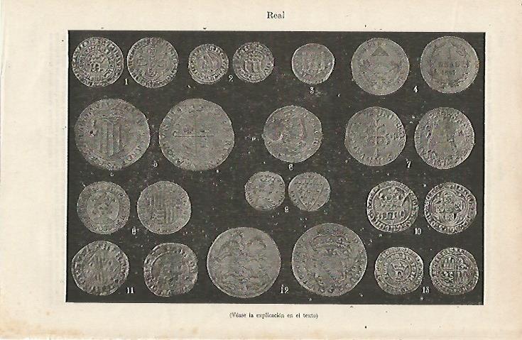 LAMINA ESPASA 15999: Real (monedas)