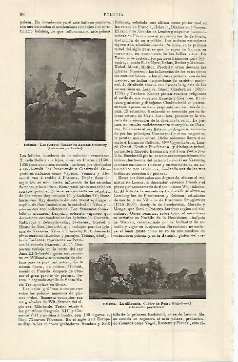LAMINA ESPASA 15181: Los cosacos por Orlowsky