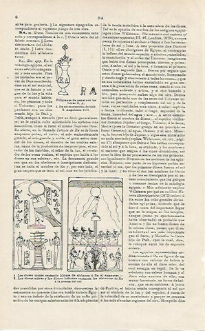 LAMINA ESPASA 15872: Jeroglificos egipcios a Ra