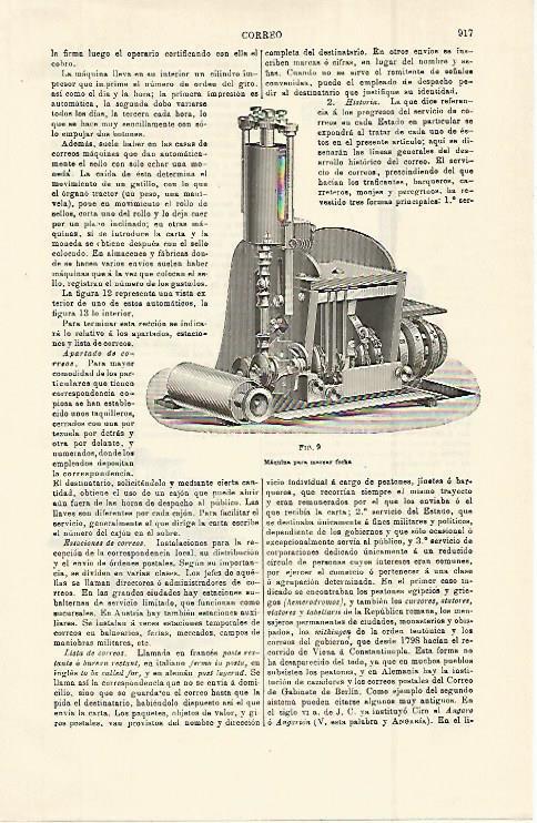 LAMINA ESPASA 15044: Maquina para marcar fecha