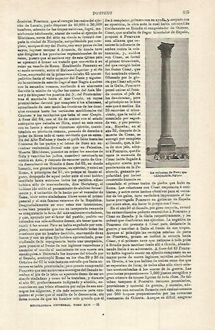 LAMINA ESPASA 15207: Columna de  Pompeyo en Alejandria Egipto