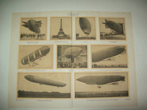 LAMINA ESPASA 15342: Aerostatos dirigibles