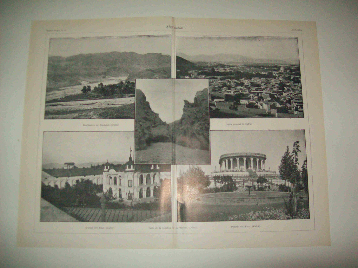 LAMINA ESPASA 15352: Vistas de Afganistan