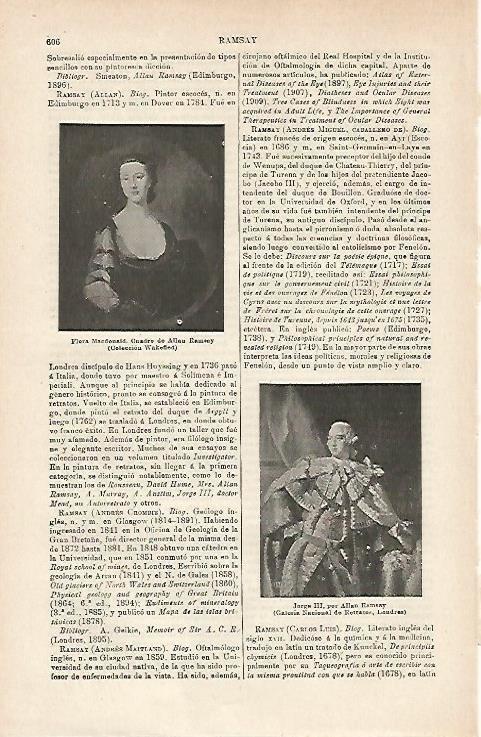 LAMINA ESPASA 15945: Flora Macdonald por Ramsay