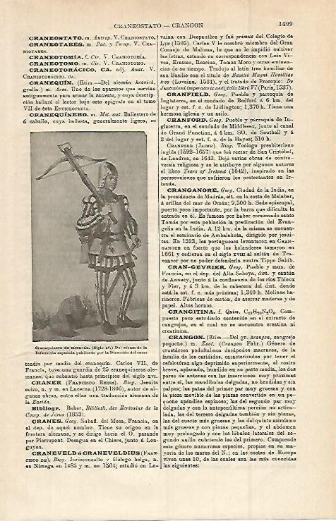 LAMINA ESPASA 15155: Cranequinero de mesnada