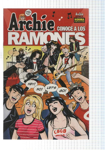 Archie Comics: Archie conoce a los Ramones en la rocanrolera Riverdale
