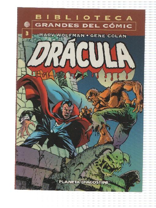 Planeta: num 3 de Dracula - Biblioteca Grandes del Comic. Matar a un vampiro