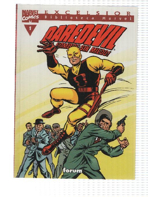 Planeta: Daredevil num 1. Biblioteca Marvel, Excelsior. El origen de Daredevil