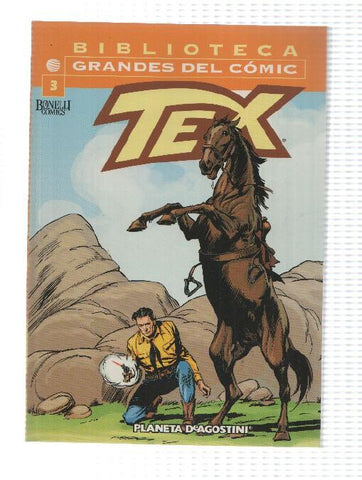 Planeta: Tex num 3. Biblioteca Grandes del Comic - Emboscada en el sendero