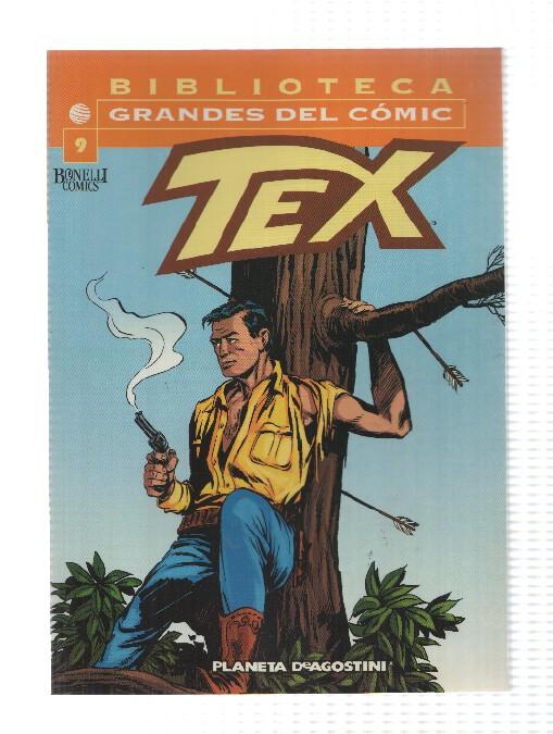 Planeta: Tex num 9. Biblioteca Grandes del Comic - Los lanzadores de dardos