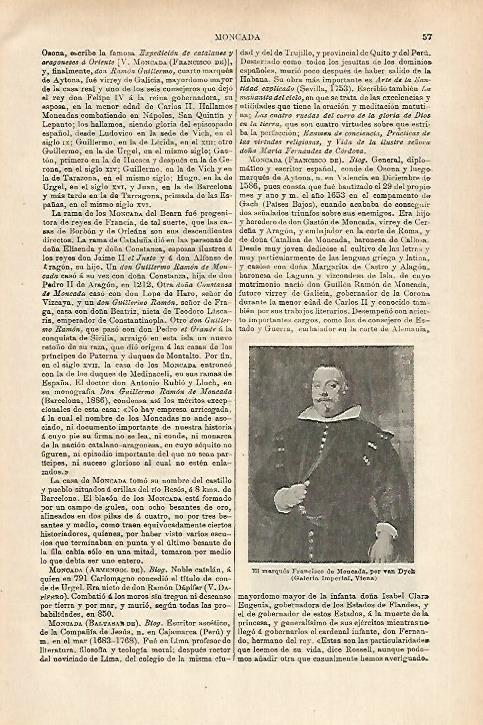 LAMINA ESPASA 27893: El marques Francisco de Montcada por Van Eyck