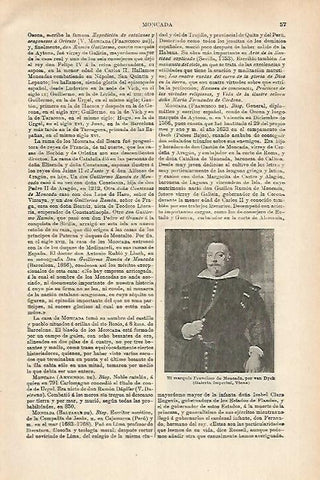LAMINA ESPASA 27893: El marques Francisco de Montcada por Van Eyck