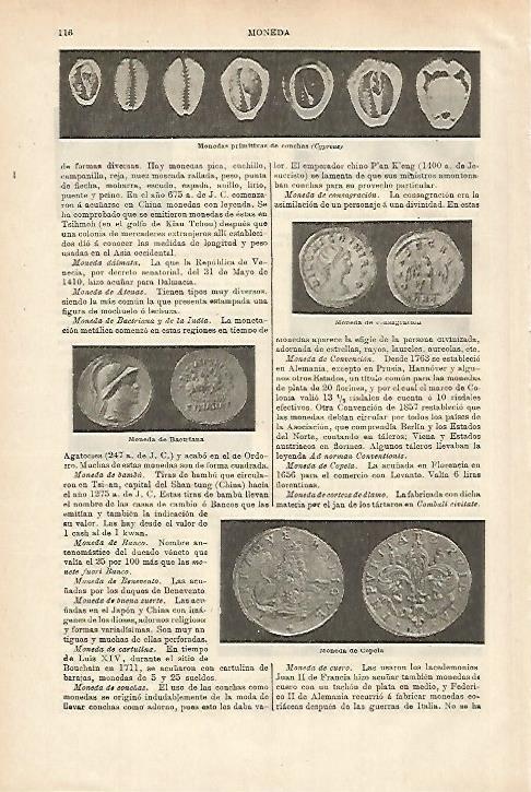 LAMINA ESPASA 27902: Monedas de Copela y Bactriana