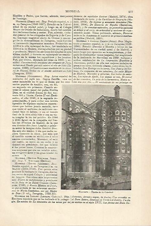 LAMINA ESPASA 27928: Abside de la Catedral de Monreale