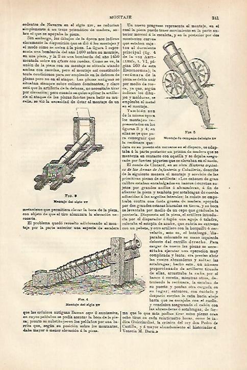 LAMINA ESPASA 27939: Montaje del siglo XV 